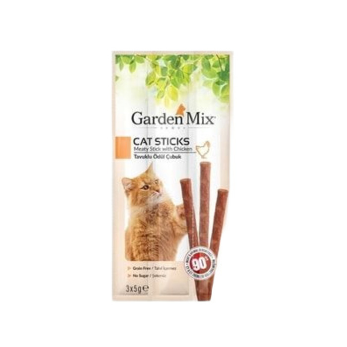 Tavuklu Kedi Stick Ödül 3x5 Gr