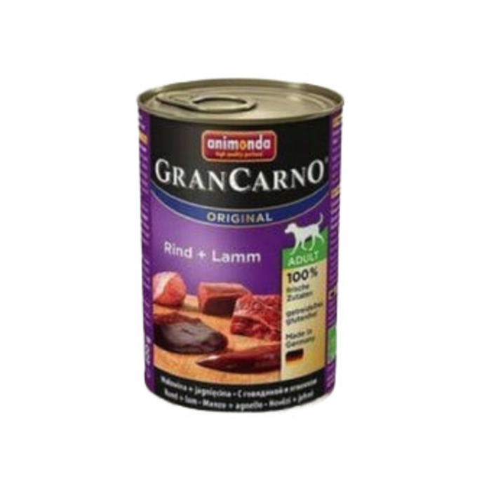 Grand Carno Sığır ve Kuzu Etli Köpek Konservesi 400 gr