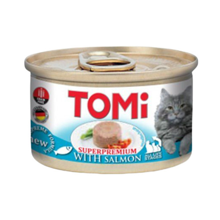 Kıyılmış Somonlu Yetişkin Kedi Maması 85 Gr