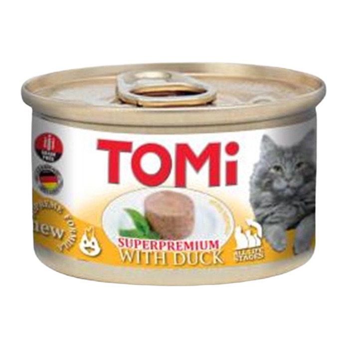 Kıyılmış Ördekli Yetişkin Kedi Konservesi 85 Gr
