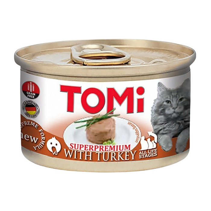 Kıyılmış Hindili Yetişkin Kedi Konservesi 85 Gr