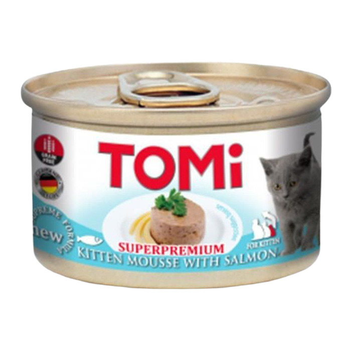 Kıyılmıs Somonlu Yavru Kedi Konservesi 85 Gr