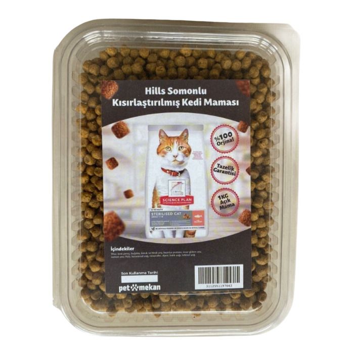 Somonlu Kısır Açık Kedi Maması 1 Kg