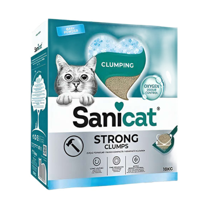 Pudralı Topaklanan Kum Strong Clumps 10 Kg