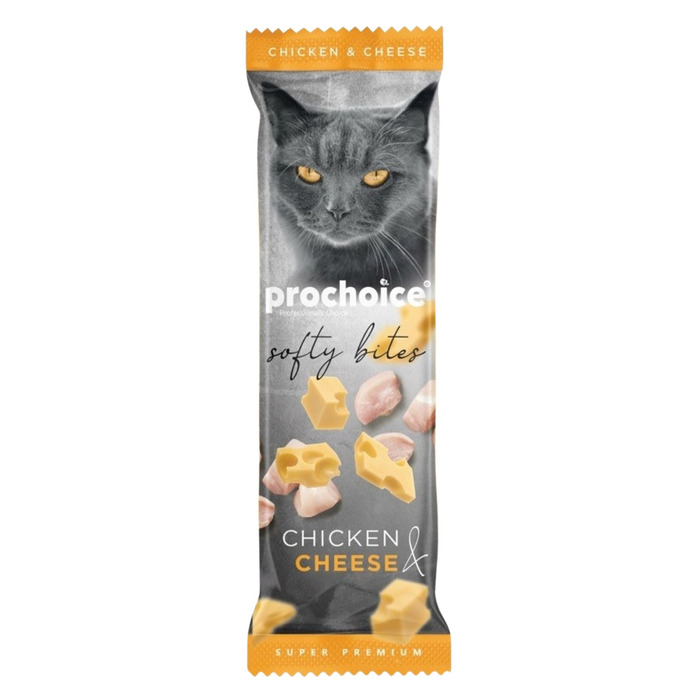 Softy Bites Tavuk & Peynir Yumuşak Kedi Ödülü 10 Gr