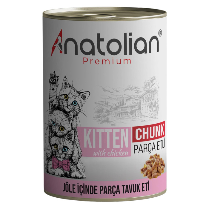 Kitten Tavuklu Yavru Kedi Konservesi 400 Gr
