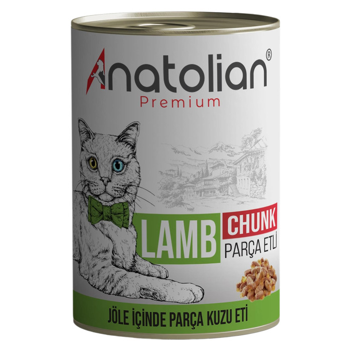 Adult Lamb Kuzulu Parça Etli Kedi Konservesi 400 Gr