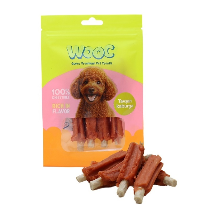 Tavşan Kaburga Köpek Ödülü 75 Gr