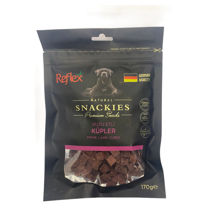 Natural Snackies Kuzu Etli Küpler 170 Gr