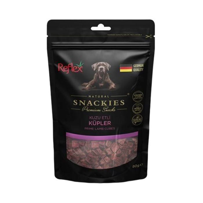 Snackies Kuzu Etli Küp Köpek Ödülü 80 Gr