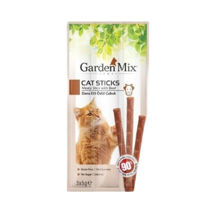 Dana Etli Kedi Stick Ödül Maması 3x5 gr