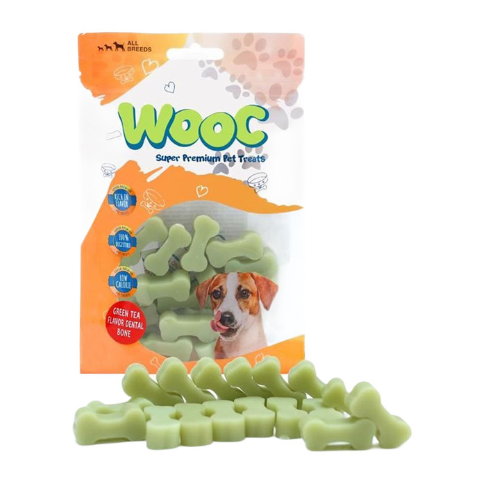 Wooc Tavuklu Ve Yeşil Çaylı Dental Köpek Ödülü 80gr