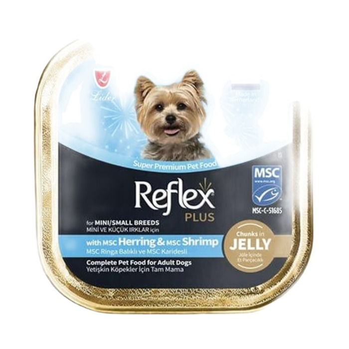 Ringa Balığı Ve Karides Küçük Irk Yetişkin Köpek Konservesi 85 Gr