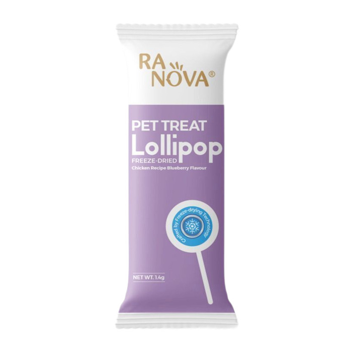 Ranova Yaban Mersinli Kurutulmuş Kedi Lolipop Adet