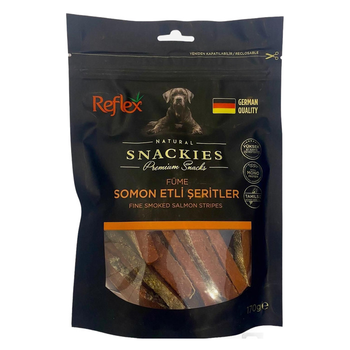 Natural Snackies Füme Somon Etli Şeritler 170 Gr