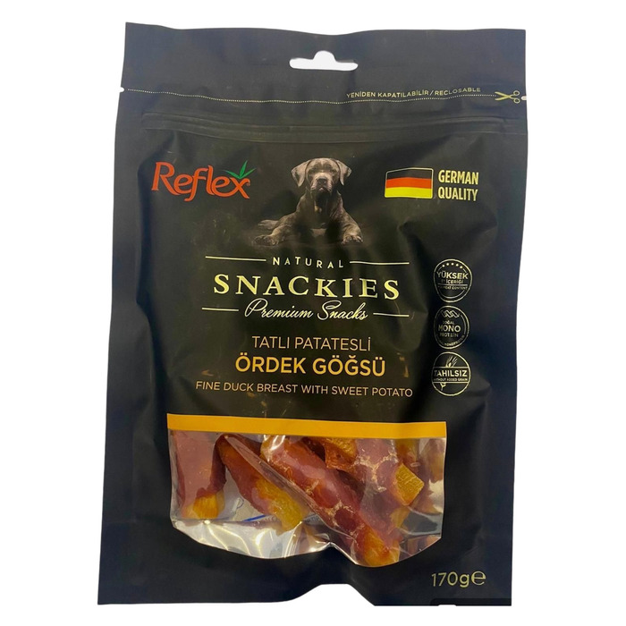 Natural Snackies Tatlı Patatesli Ördek Göğsü 170 Gr