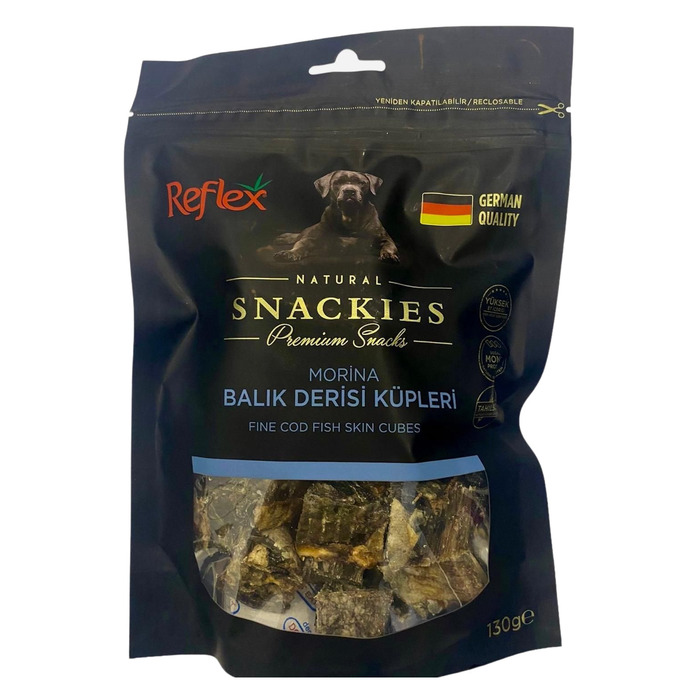 Natural Snackies Morina Balık Derisi Küpleri 130 Gr