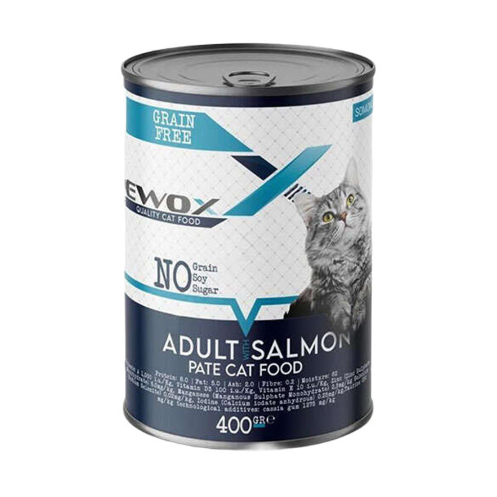 Kıyılmış (Pate) Adult Somonlu Etli Kedi Konservesi 400 gr
