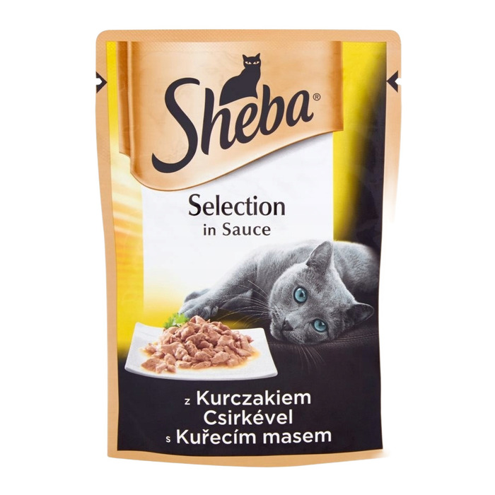 Pouch Tavuklu Kedi Maması 85 gr