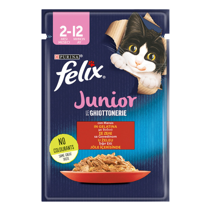 Jöle İçinde Sığır Etli Yavru Kedi Yaş Maması 85 Gr