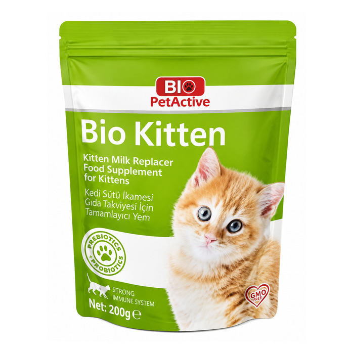 Bio PetActive Kitten Yavru Kedi Süt Tozu 200 gr