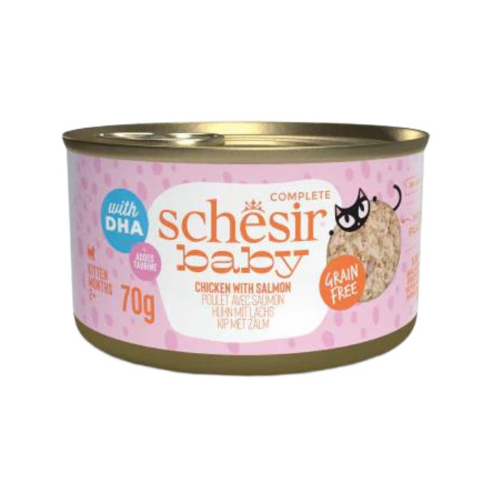 Baby Cat Can Tam Gıda Tavuk Somon 70 Gr