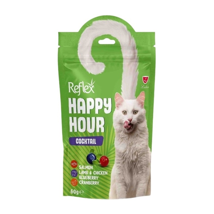 Happy Hour Kokteyl Kedi Ödül Maması 60 Gr